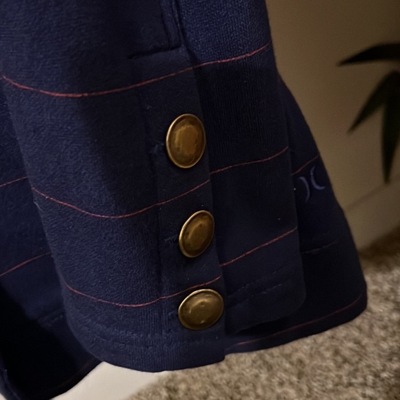 Hurley Winchester Double Breasted Hooded Long Jacket - Picture 7 of 9